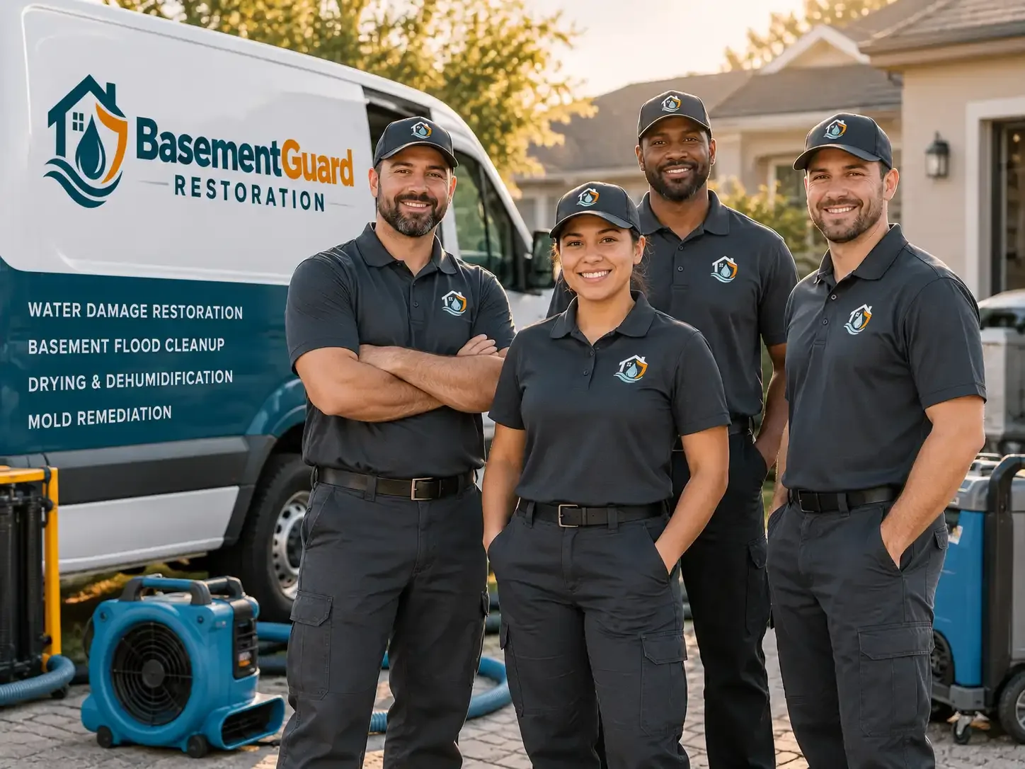 Basement Water Damage Restoration company in Milburn, OK